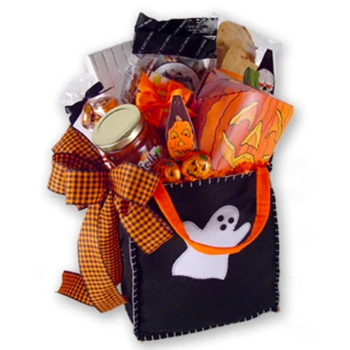 The Friendly Ghost Halloween Gift Basket – Boston Gift Baskets